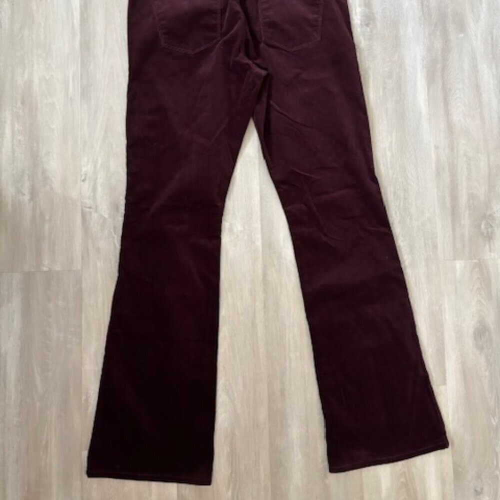 Edyson Chelsea Bootcut Burgundy/Purple Corduroy Pants Size 32 - Picture 5 of 8